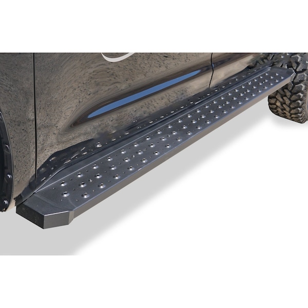 Steelcraft Automotive 2019 Silverado/Sierra 1500 Crew Cab Stx600 Running Boards Black 600-02290 - main